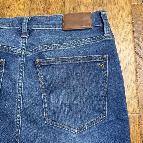 Madewell Womens Medium Wash 9'' Mid Rise Skinny Jeans Size 28 Inseam 29 - Picture 7 of 9